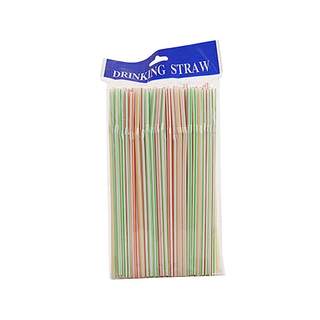 Disposable straws are individually packaged for convenience and hygiene