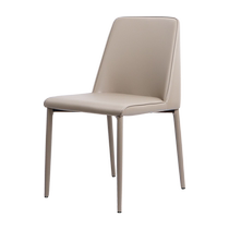 Nordic dining chair home living room leisure chair modern simple light luxury chair armrest new Chinese style sofa designer style