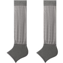 PRIMEET Paimi calf socks for women summer thin gray mid-calf socks Japanese pure cotton pile socks long socks