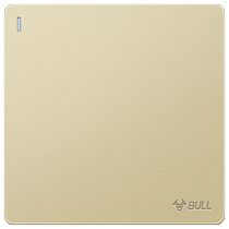 Bull one-open multi-control mid-way switch wall 86-type panel household one-light three-control single-open mid-control concealed switch