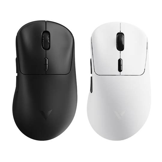 雷柏VT3 MAX无线鼠标PAW3395轻量化双模双8K人体工学电竞游戏专用