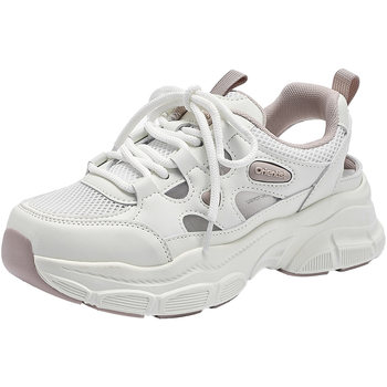 Dadong daddy shoes are fashionable, thick-soled, increase in height, casual and versatile