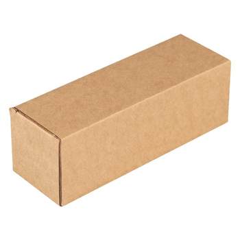 Rectangular express box cowhide corrugated cardboard box thermos cup