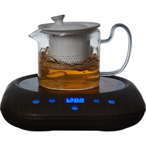 Rongshantang Electrical side handle wooden handle glass teapot white porcelain inner tank teapot electric ceramic stove teapot set