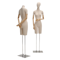 Clothing store womens clothing model display stand full body wedding dress legs and half body pendant hand mannequin dummy window props