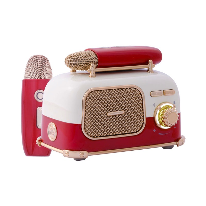 Mini karaoke speaker bluetooth audio set