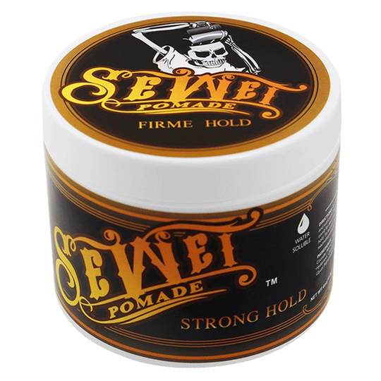 骷髅头复古发油背头造型油头膏男士定型蓬松发胶喷雾水基发蜡发泥