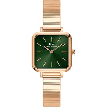 Dw new women's quadro series retro square watch