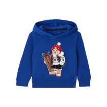 TeenieWeenie Kids Bear Childrens Clothing 23rd Autumn and Winter Boys and Girls Baby Hooded Pullover Sweater