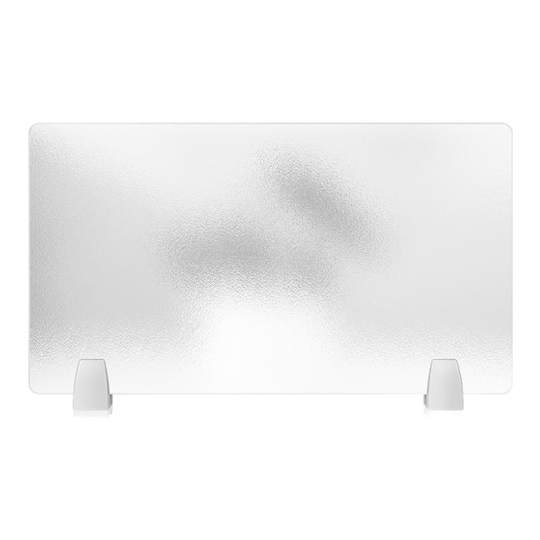 办公桌面屏风挡板磨砂透明隔板尺寸支持定做书桌课桌办公桌分隔板