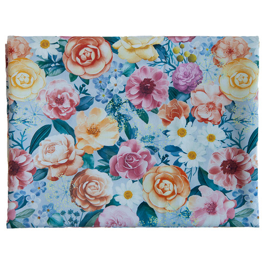 Половина цены | Naonaojia Тайваньские ткани бесчисленные водоотталкивающие хлопковые ткани ручной работы 2021 осенние цветочные композиции