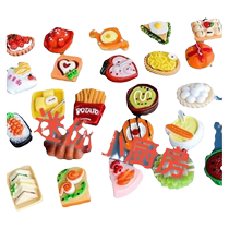Mini DIY childrens handmade simulation miniature food toy model ornaments resin accessories small ornaments cake model