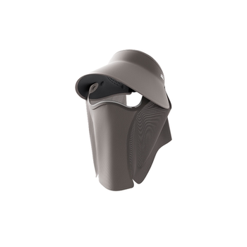Jiaoxia women's detachable empty top face mask full protective cap