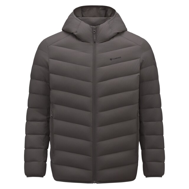 Tambor ເສື້ອ jacketed down hooded ໃຫມ່