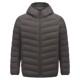 Tambor ເສື້ອ jacketed down hooded ໃຫມ່