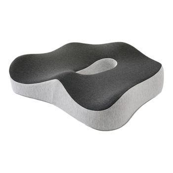 Cushion office sedentary artifact ນັກສຶກສາວິທະຍາໄລ postgraduate ເສັງເຂົ້າເກົ້າອີ້ cushion memory foam car seat cushion butt hemorrhoids cushion