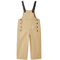 minipeace Taiping bird boy clothing Outdoor back with pants Spring new overalls Long pants Children pants