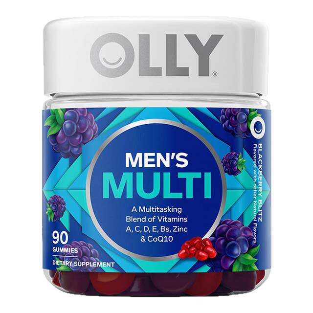 ຕ້ານການຕ້ານການ Multivitamin Olly ພິເສດຂອງຜູ້ຊາຍ