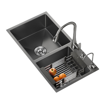 Wanhe kitchen large capacity double sink