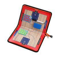 Basketball tactical board magnetic large football tactical board chess pieces portable folding command and coaching board tactics erasable