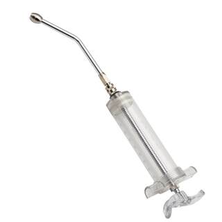 Veterinary medicine feeding artifact animal metal feeding nozzle