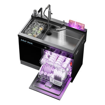 Japan sichuan integrated sink no residual water layered washing