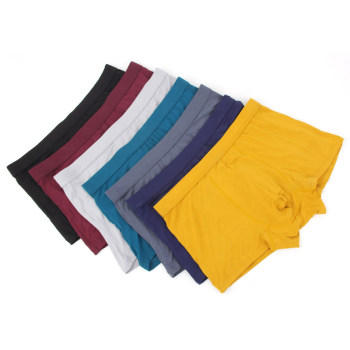 ປີ zodiac ສີແດງຝ້າຍ breathable ກາງແອວຂະຫນາດໃຫຍ່ underwear ຜູ້ຊາຍຂອງຜູ້ຊາຍ boxer briefs ຜູ້ຊາຍວ່າງ boxer ສັ້ນ
