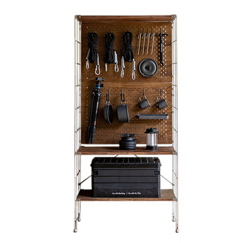 304 stainless steel with hole plate, tool storage rack