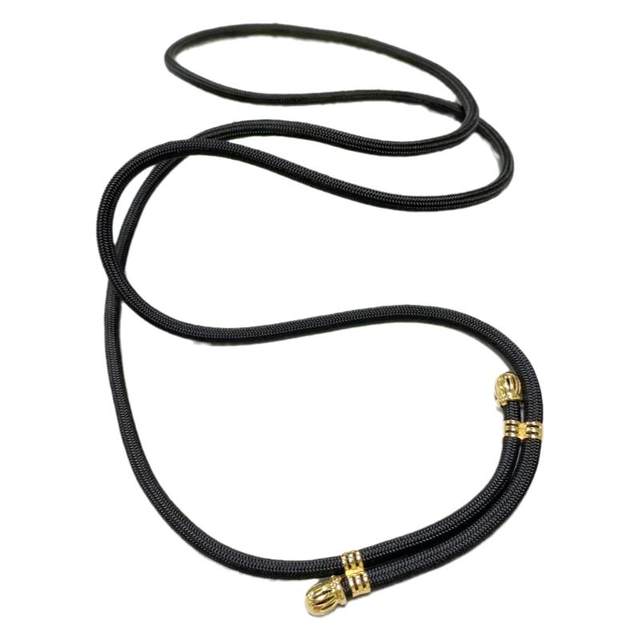 Jewelry Pendant Adjustable Lanyard 18K Gold