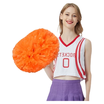 Sub-Light Flower Ball cheerleader with flower dance performance Props Square Dance ball dancing handle rocking a cheerleader