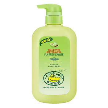 Crocodile Baby Shea Butter Shampoo Mild, Smooth and Tear-free For Infants and Children 650g ຂອງແທ້