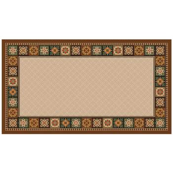 Fanju attitude american retro leather maillard table pad Fanju attitude american retro leather maillard table pad