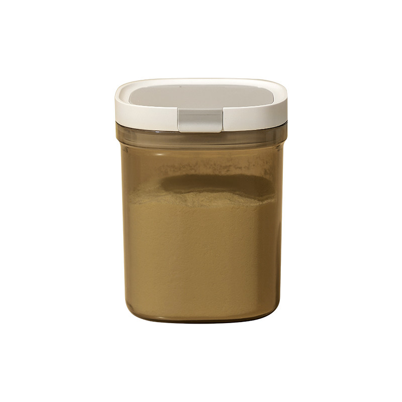 Moisture-proof milk powder can with portable buckle for outdoor use