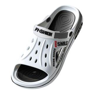 透气拖鞋新款夏季外穿男士男款防滑厚底沙滩潮款两用夏天运动凉鞋