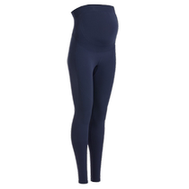 Dikannon enceinte de yoga Pantalon de yoga femme enceinte Cubic toobelly haut de taille haut de taille-peau pro-peau douce et échauffé SAY1