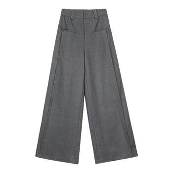 Pleated waist trousers for commuting, pleated waist trousers for commuting