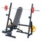 Fitness thickened weightlifting squat rack