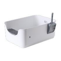 Cat litter box cat litter box oversized anti-splash fully open cat litter box cat litter box semi-enclosed supplies