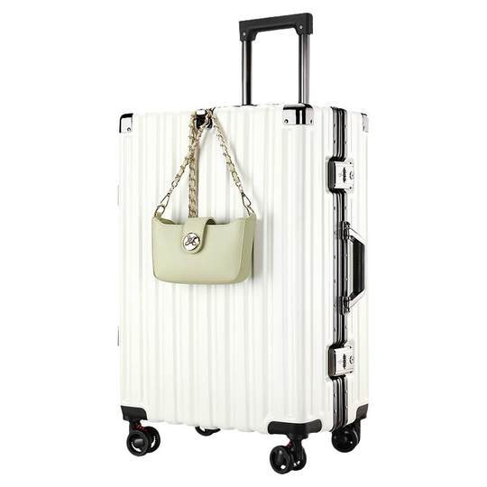 行李箱拉杆箱女2025新款男学生铝框旅行箱万向轮20登机密码皮箱子