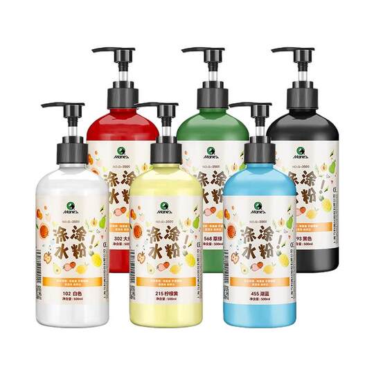 Marley-Gouachefarbe ist kindersicher, waschbar und ungiftig