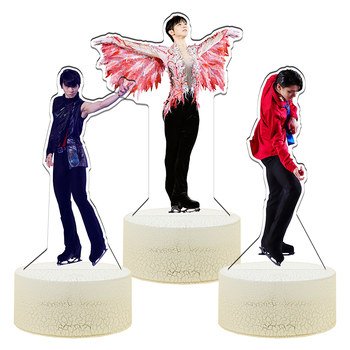 Hanyu Yuzuru Hanyu Yuzuru 2023 Yuzu Hanuu ຮູບແບບດຽວກັນກັບດາວຂະຫນາດອຸປະກອນປະດັບຂອງປະທານແຫ່ງແສງສະຫວ່າງໃນຕອນກາງຄືນ