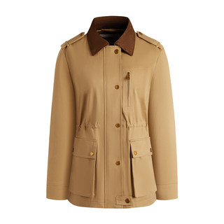 Navigare意大利小帆船莱赛尔棉中装风衣女士秋季新款休闲宽松外套