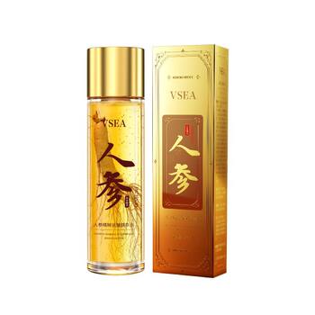 Ginseng Anti-Wrinkle Essence Gold Peptide Essence ໃບຫນ້າຕ້ານຄວາມແກ່, ຍົກກະຊັບ, ລຽບ, ເສັ້ນ, ຟື້ນຟູແລະປັບສີຜິວ.