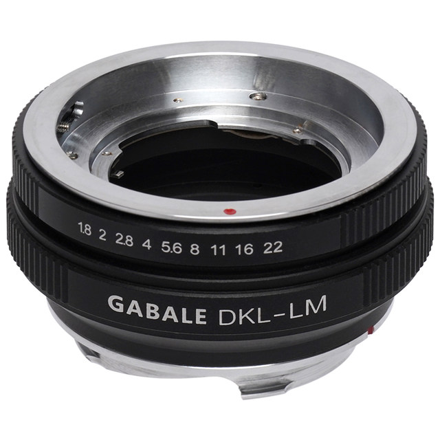 GABALE adapter ring DKL-M from Radina to Leica M