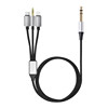Large three-core mobile phone to 6.5 three-in-one audio cable