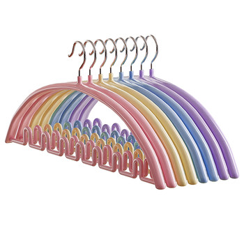 ຕົວຊ່ວຍທີ່ດີທີ່ສຸດ Wave Hanger Suspender Underwear Storage Artifact Space-Saving Multifunctional Hook Hanger 2024 ຮູບແບບໃໝ່