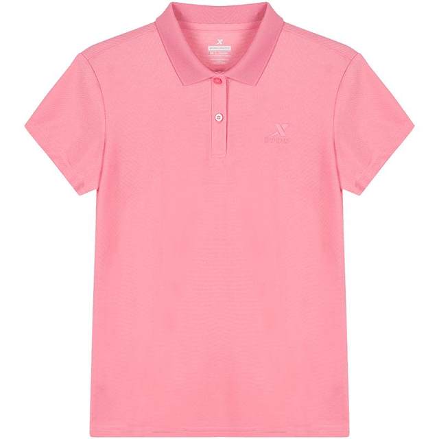 Xtep short-sleeved women's breathable sports top
