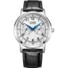 Citizen Official Flagship Store Eco-Drive Small Blue Needle Casual Belt Men's Watch AO9000