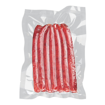 Glossy Vacuum Bag Food Bag Transparent Vacuum Clôture Emballage Emballage commercial Sceau commercial Plastique plastique Impression sur mesure