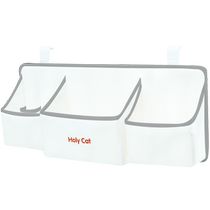 Crib storage hanging bag diaper storage bag fence hanging bag hanging basket bedside storage bag baby storage bag summer